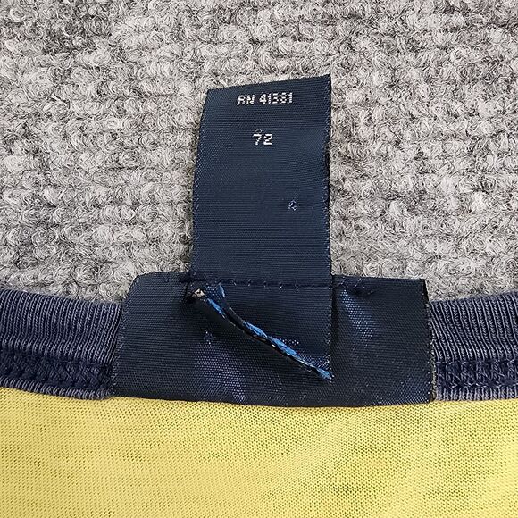 VTG Polo Ralph Lauren Shirt Mens Large Yellow Short Sleeve Hand Crafted Canoes - Picture 15 of 15